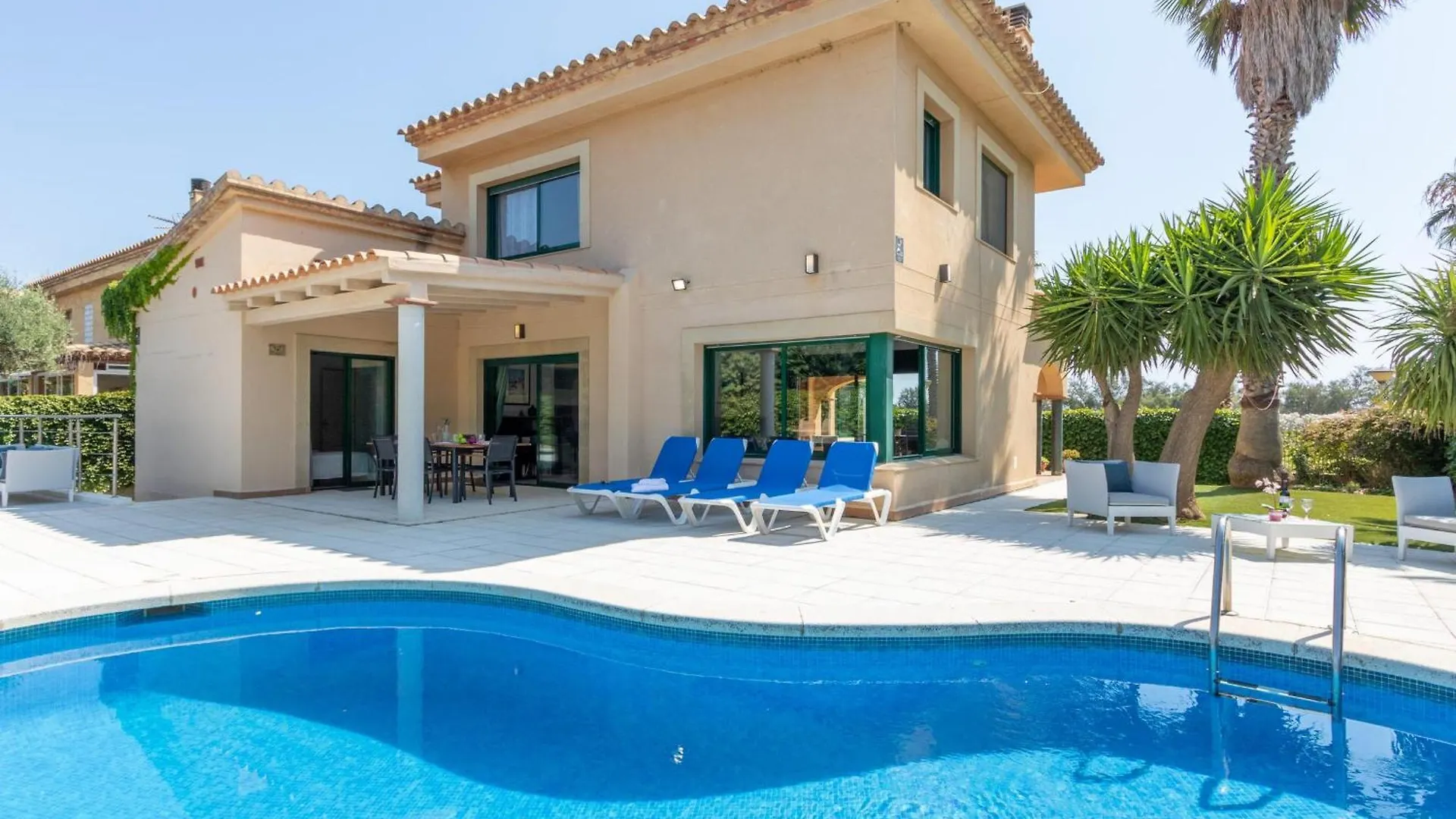 Casa De Lujo En Primera Linea: Piscina, A/A, Wi-Fi, Barbacoa, Jardin, 50M De La Playa. - Es-89-113 Sant Pere Pescador